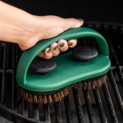 Big Green Egg Dual Brush Grid Scubber