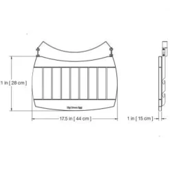 Big Green Egg Wooden EGG Mates M