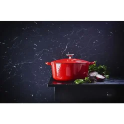 BK  Bourgogne Stoofpot 28 cm Chili Red