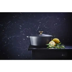 BK  Bourgogne Stoofpot 24 cm Pitch Black