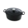 BK  Bourgogne Stoofpot Ovaal 32cm Jet Black