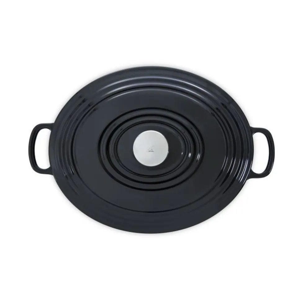 BK Bourgogne Stoofpot Ovaal 32cm Jet Black