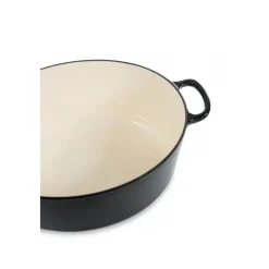 BK Bourgogne Stoofpot Ovaal 32cm Jet Black