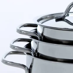 BK  Profiline Steelpan met deksel 16cm