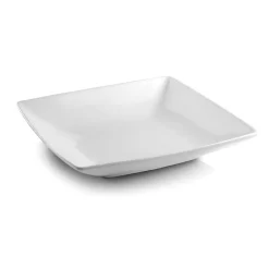 BonBistro Squito Diep bord 22x22xH4cm wit