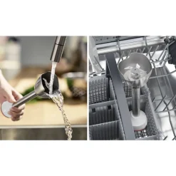 Bosch MSM4W420 Serie 4 Staafmixer ErgoMaster 800 W Wit, Zwart grijs