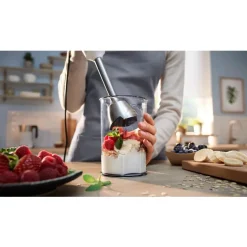 Bosch MSM4W210 Serie 4 Staafmixer ErgoMaster 600 W Wit, Zwart grijs