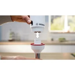 Bosch MSM4W210 Serie 4 Staafmixer ErgoMaster 600 W Wit, Zwart grijs