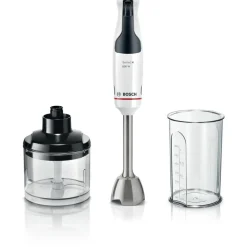 Bosch MSM4W420 Serie 4 Staafmixer ErgoMaster 800 W Wit, Zwart grijs