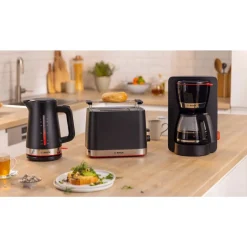 Bosch TAT4M223 MyMoment Compact toaster Black