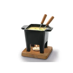 Boska Nero Tapasfondueset Zwart 200ml 13x13xh 13cm