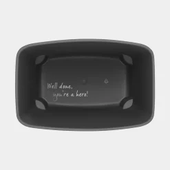 Brabantia Bo Hi afvalemmer 12 liter met kunststof binnenemmer White