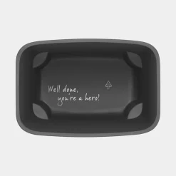 Brabantia Bo Hi Afvalemmer 4L Matt Black