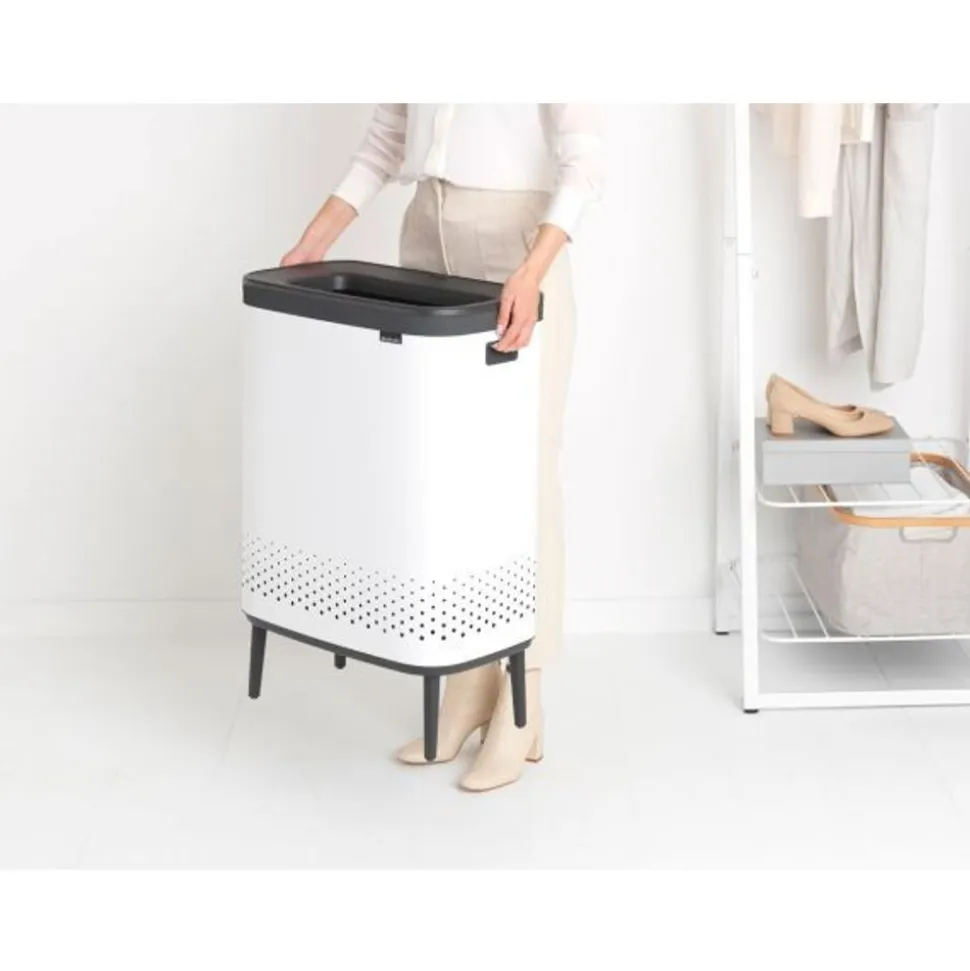 Brabantia Bo Hi wasbox 2x 45 liter White