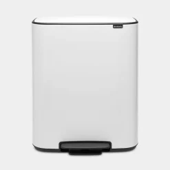 Brabantia Bo Pedaalemmer 2x30l White