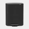 Brabantia Bo Pedaalemmer 2x30L Matt Black
