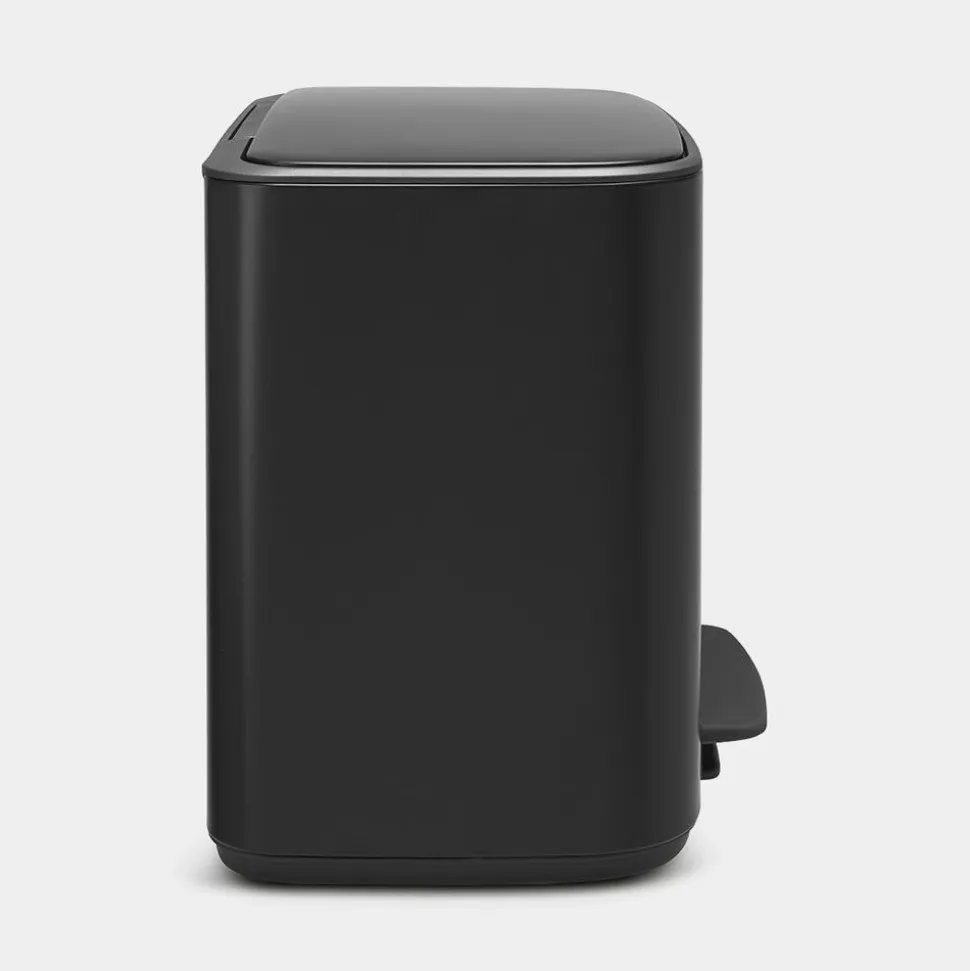 Brabantia Bo Pedaalemmer 11+23L mat zwart