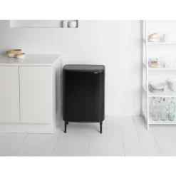 Brabantia Bo Touch Bin Hi 60L  Matt Zwart