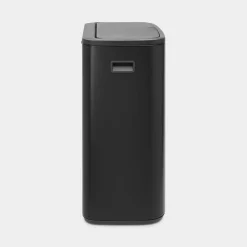 Brabantia Bo Touch Bin Hi 2x30 liter Zwart