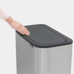 Brabantia Bo Touch Bin 11+23L Matt Steel Fingerprint Proof