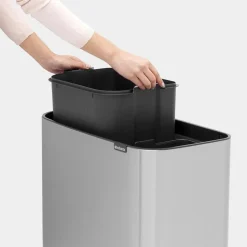 Brabantia Bo Touch Bin 11+23L Matt Steel Fingerprint Proof