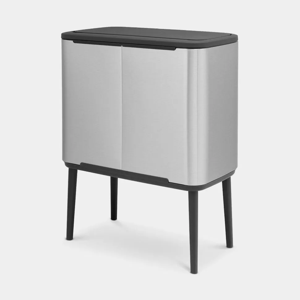 Brabantia Bo Touch Bin 11+23L Matt Steel Fingerprint Proof