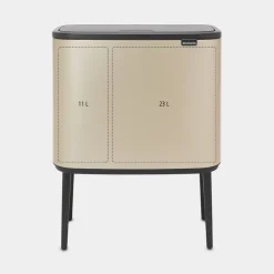 Brabantia Bo Touch Bin 11+23L Champagne