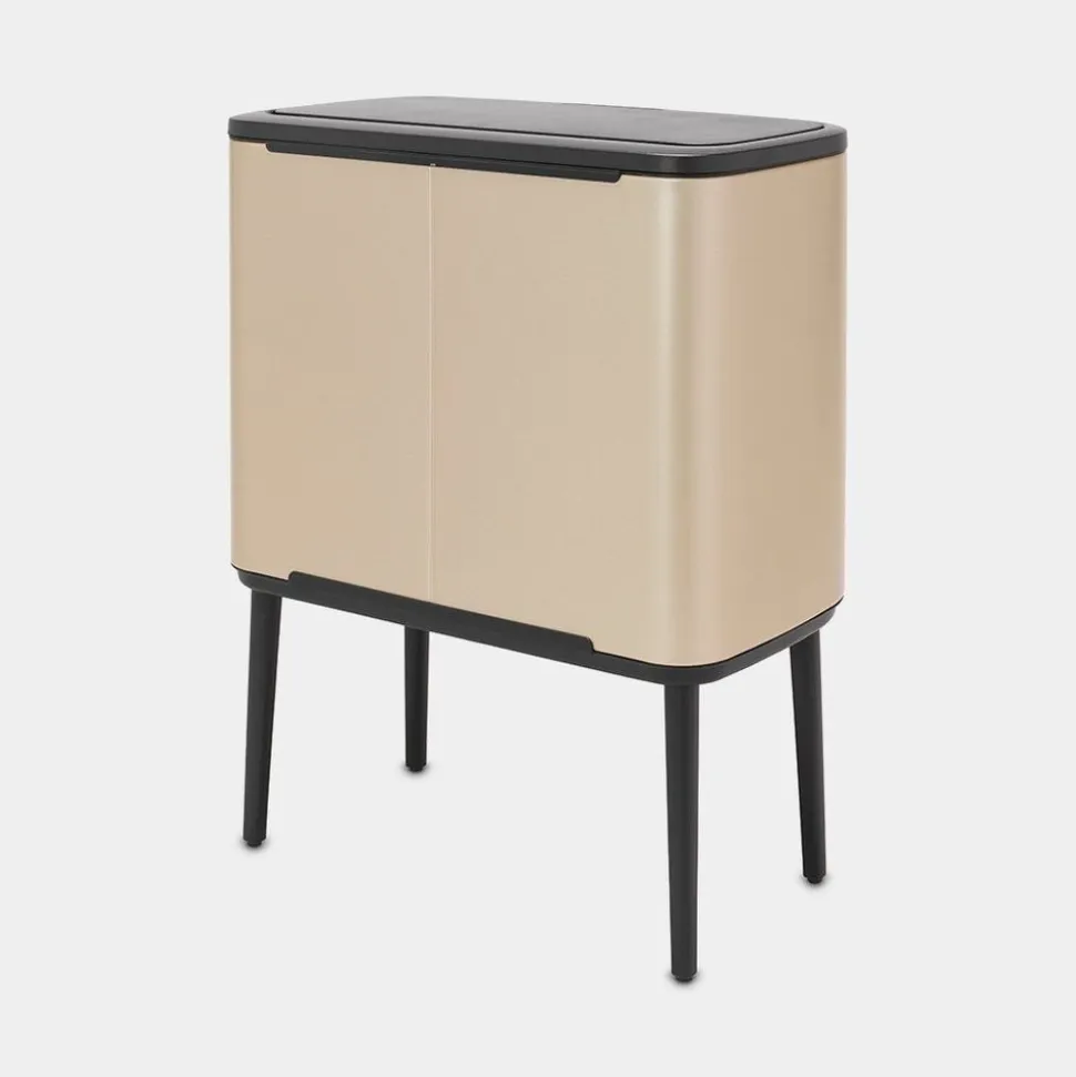 Brabantia Bo Touch Bin 11+23L Champagne