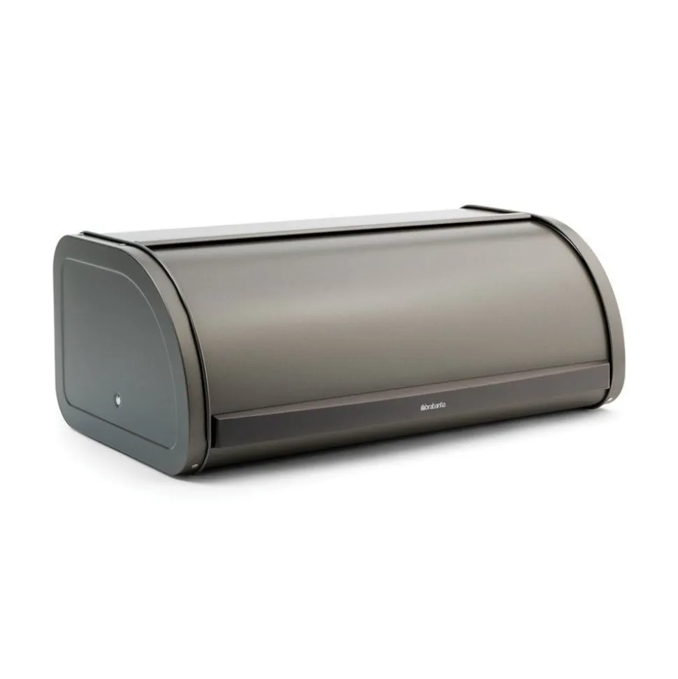 Brabantia Broodtrommel met schuifdeksel Platinum