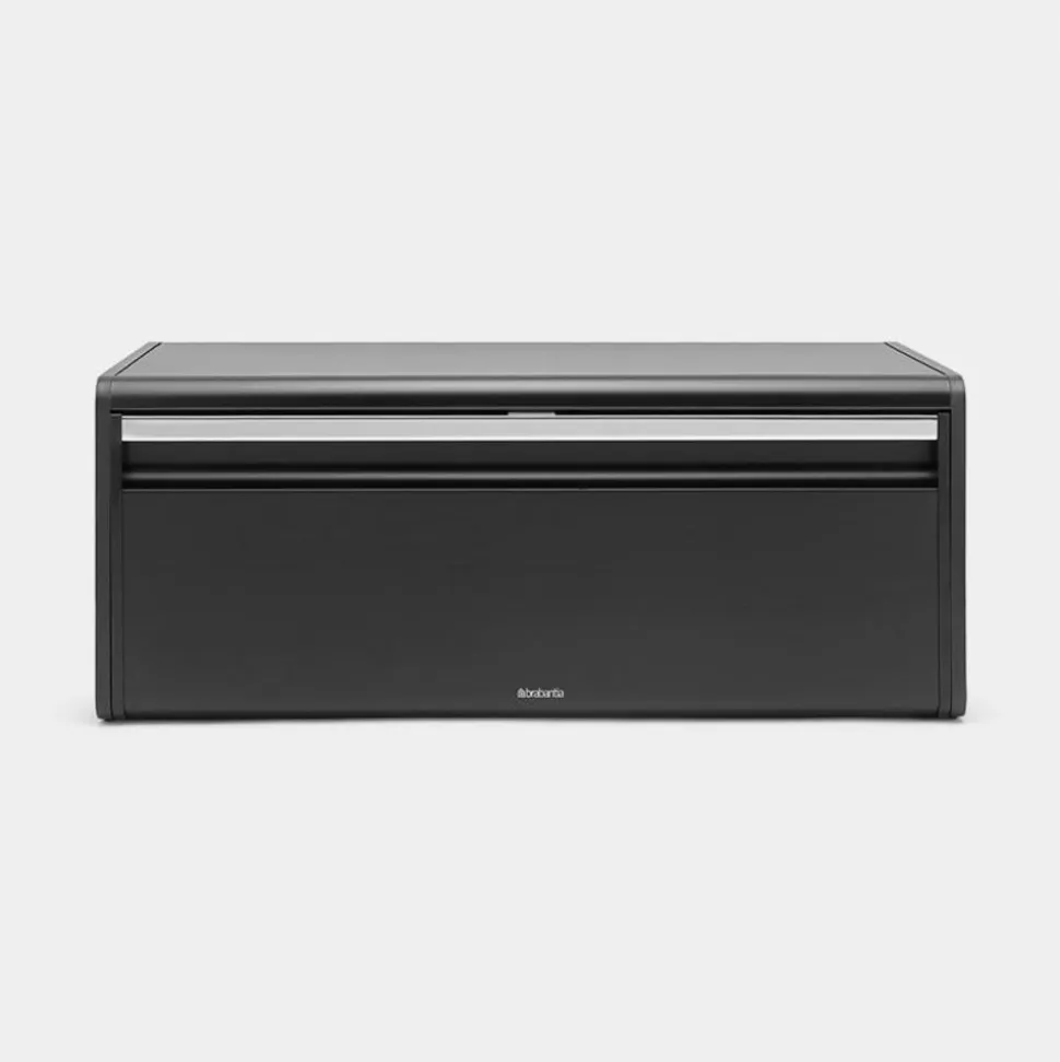 Brabantia Broodtrommel met klepdeksel Matt Black