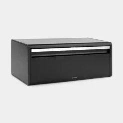 Brabantia Broodtrommel met klepdeksel Matt Black