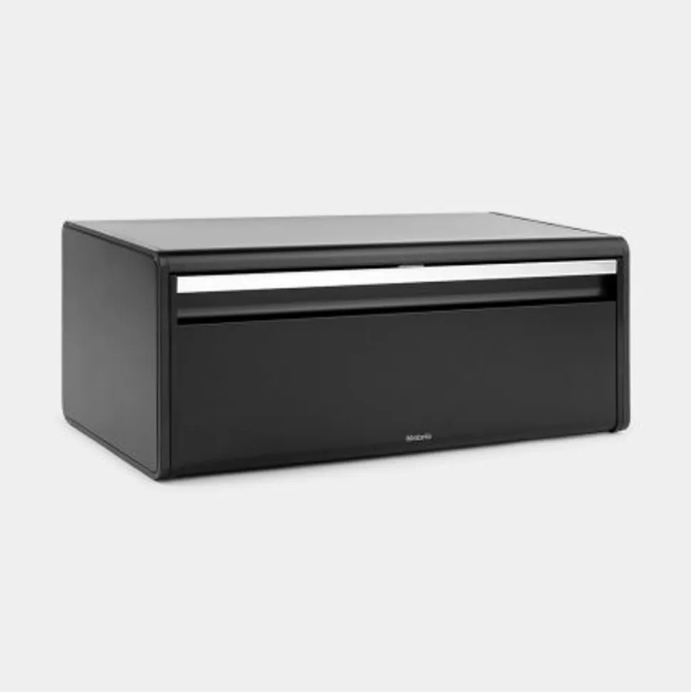 Brabantia Broodtrommel met klepdeksel Matt Black