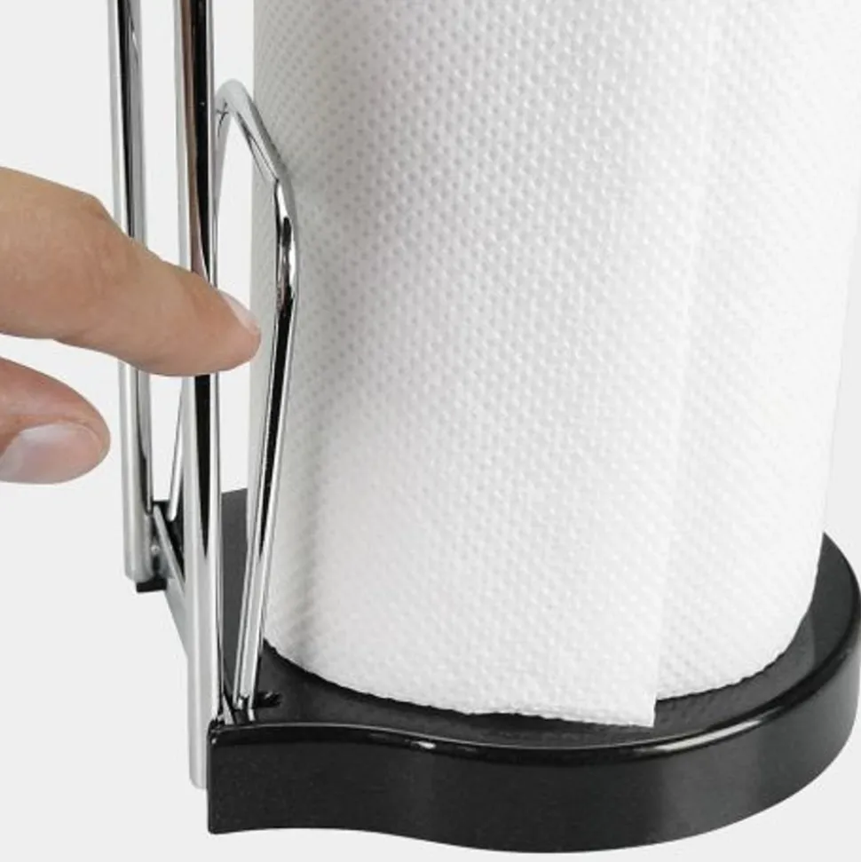 Brabantia Keukenrolhouder staand model Brilliant Steel