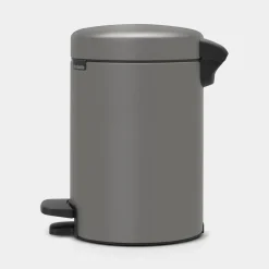 Brabantia NewIcon Pedaalemmer 3L Mineral concrete grey