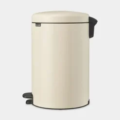Brabantia NewIcon pedaalemmer 20 liter met kunststof binnenemmer Soft Beige