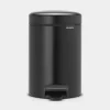 Brabantia NewIcon Pedaalemmer 3L mat zwart