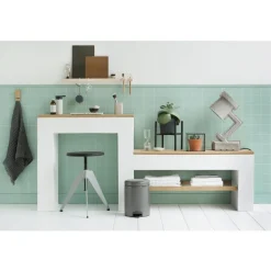 Brabantia NewIcon Pedaalemmer 5L Platinum