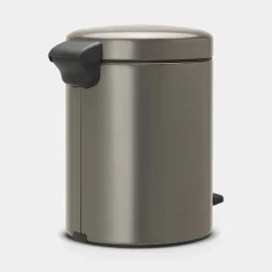 Brabantia NewIcon Pedaalemmer 5L Platinum