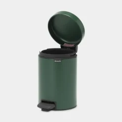 Brabantia newIcon pedaalemmer 3 liter met kunststof binnenemmer Pine Green