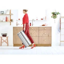 Brabantia NewIcon Pedaalemmer 30L Matt Steel Fingerprint Proof