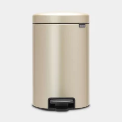Brabantia NewIcon Pedaalemmer 12L Champagne