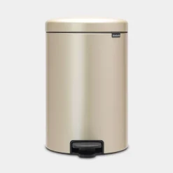 Brabantia NewIcon Pedaalemmer 20L Champagne