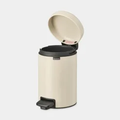 Brabantia NewIcon pedaalemmer 3 liter met kunststof binnenemmer Soft Beige
