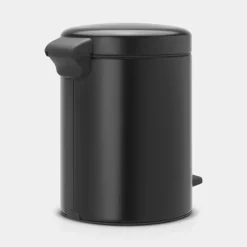 Brabantia NewIcon pedaalemmer 5 liter met kunststof binnenemmer Mineral Infinite Grey