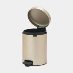 Brabantia NewIcon Pedaalemmer 5L Champagne