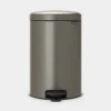 Brabantia NewIcon Pedaalemmer 20L Platinum