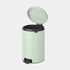 Brabantia NewIcon pedaalemmer 20 liter met kunststof binnenemmer Jade Green