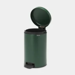 Brabantia newIcon pedaalemmer 12 liter met kunststof binnenemmer Pine Green