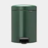 Brabantia newIcon pedaalemmer 5 liter met kunststof binnenemmer Pine Green