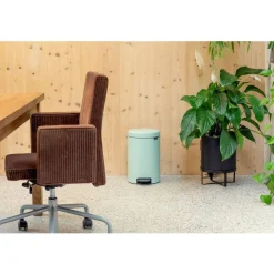 Brabantia NewIcon pedaalemmer 12 liter met kunststof binnenemmer Jade Green
